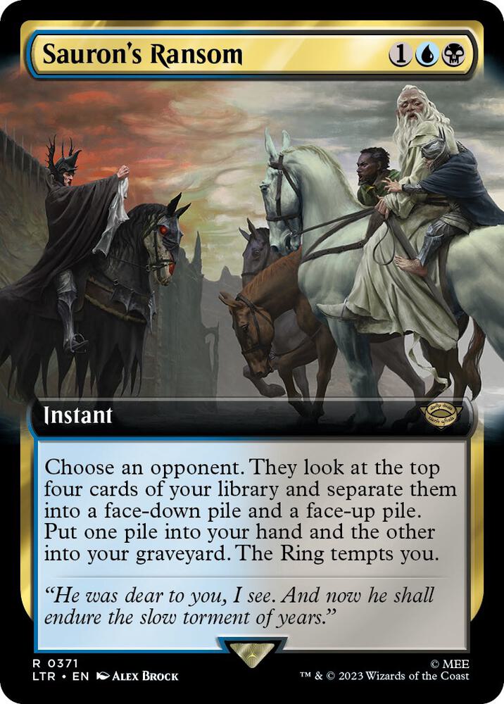 Sauron's Ransom (Extended Art) (371) [The Lord of the Rings: Tales of Middle-earth] [Extended Art]