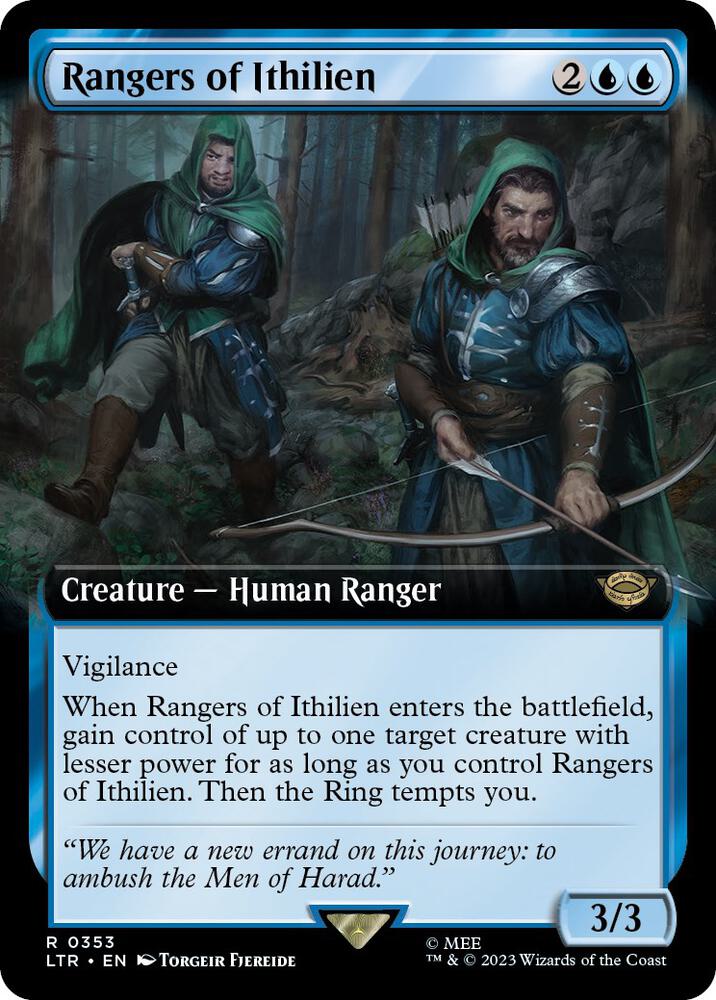 Rangers of Ithilien (Extended Art) (353) [The Lord of the Rings: Tales of Middle-earth] [Extended Art]