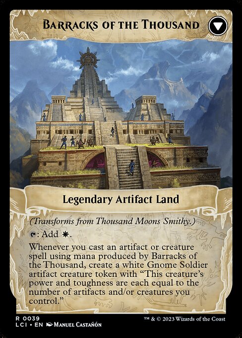 Thousand Moons Smithy (39) [The Lost Caverns of Ixalan] Reverse