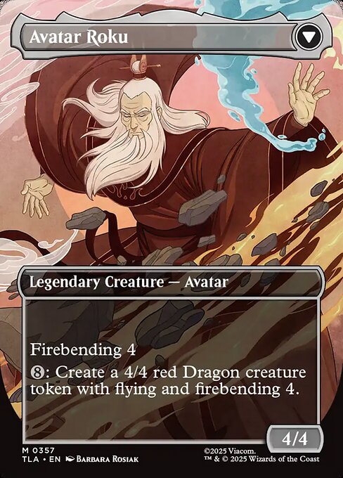 The Legend of Roku (Borderless) (357) [Avatar: The Last Airbender] Reverse