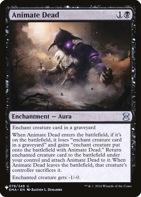 Animate Dead (EMA-78) [The List]