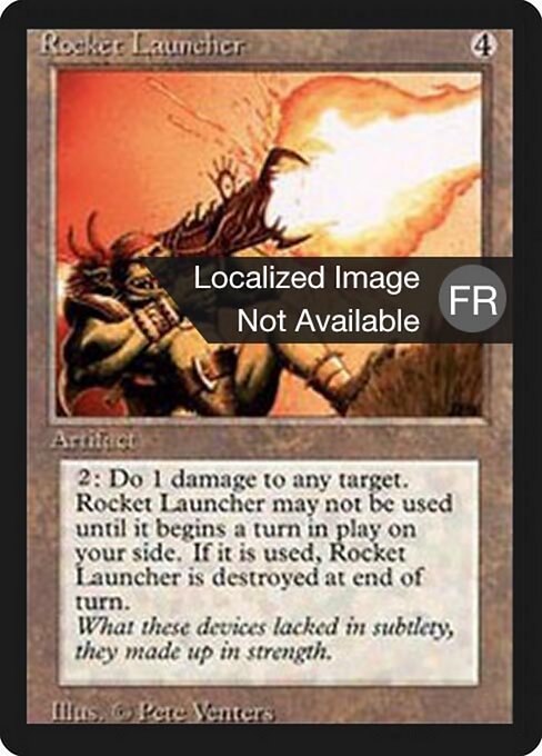 Rocket Launcher (272) [Foreign Black Border]