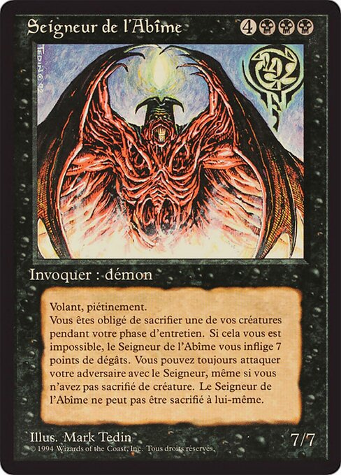 Lord of the Pit (116) [Foreign Black Border]