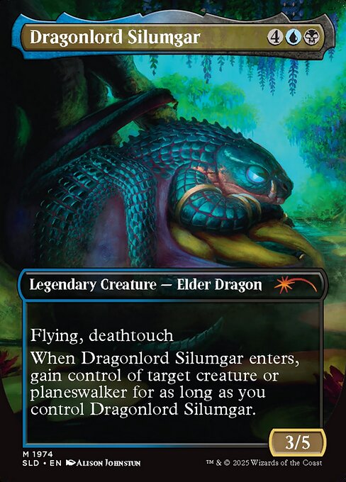 Dragonlord Silumgar (1974) [Secret Lair Drop] Reverse