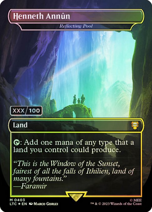 Reflecting Pool (403z) [Tales of Middle-earth Commander] [Borderless]