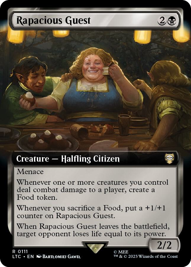 Rapacious Guest (Extended Art) (111) [Tales of Middle-earth Commander] [Extended Art]