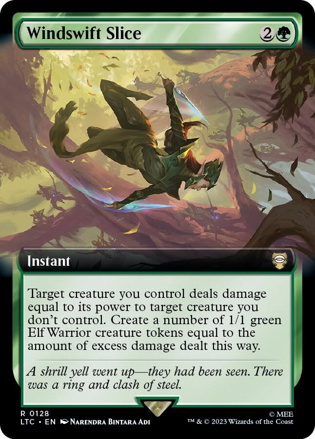 Windswift Slice (Extended Art) (128) [Tales of Middle-earth Commander] [Extended Art]