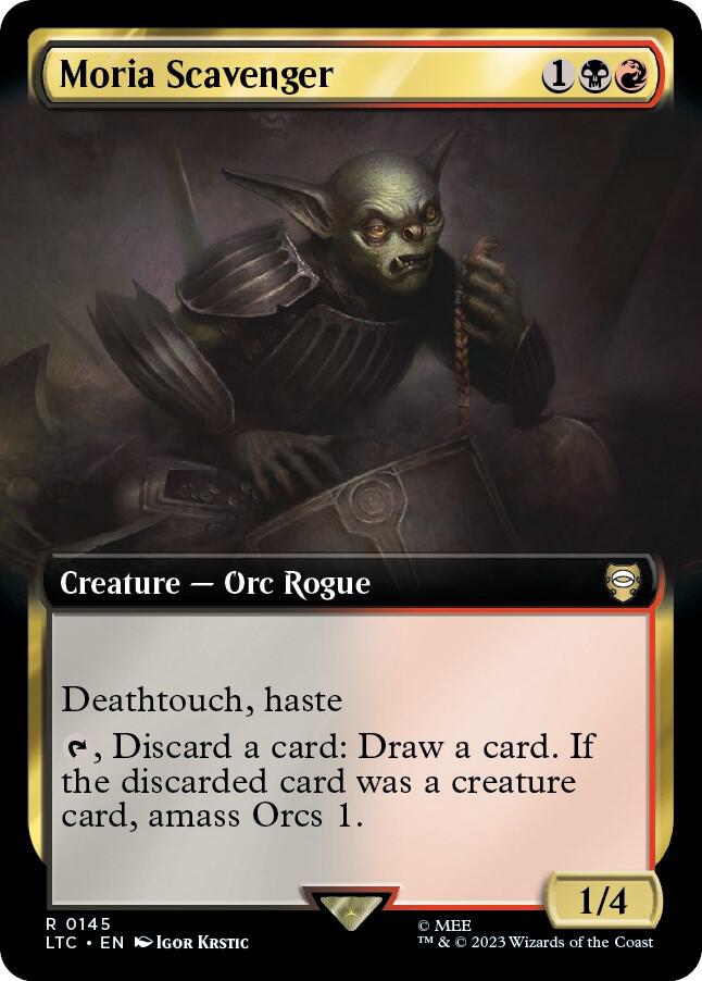 Moria Scavenger (Extended Art) (145) [Tales of Middle-earth Commander] [Extended Art]