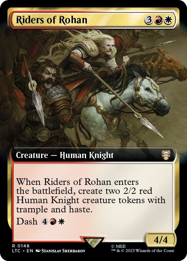 Riders of Rohan (Extended Art) (148) [Tales of Middle-earth Commander] [Extended Art]