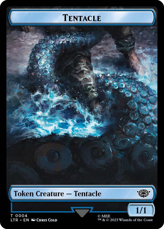 Tentacle Token (4) [The Lord of the Rings: Tales of Middle-earth]