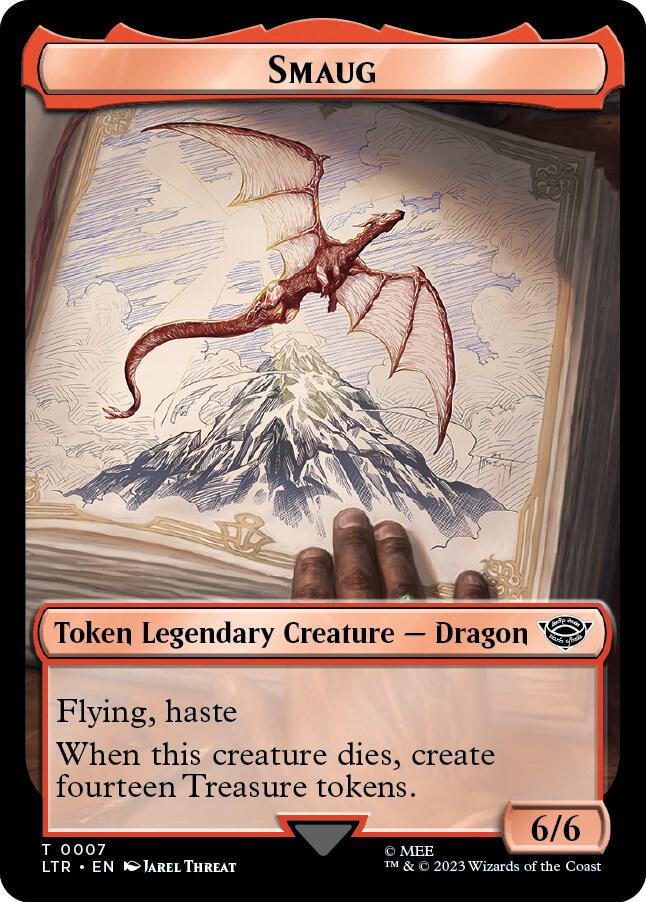 Smaug Token (7) [The Lord of the Rings: Tales of Middle-earth]