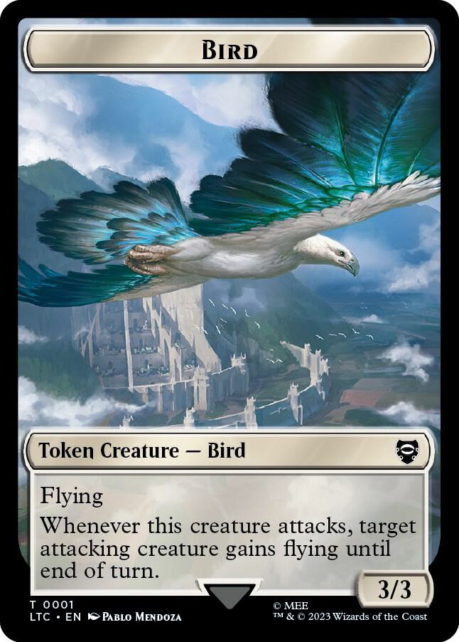 Bird (0001) // Goat Double-Sided Token (1 // 2) [Tales of Middle-earth Commander]