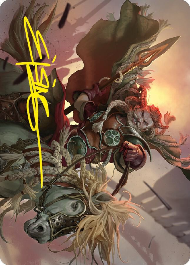 Eomer of the Riddermark Art Card (Gold-Stamped Signature) (9) [Universes Beyond: The Lord of the Rings: Tales of Middle-earth Art Series]