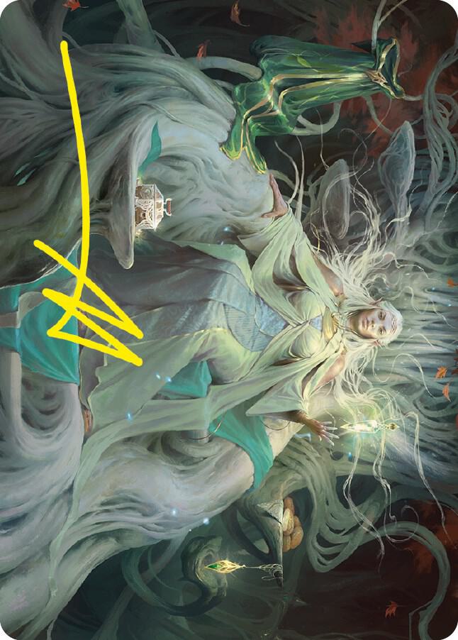Galadriel, Gift-Giver Art Card (Gold-Stamped Signature) (35) [Universes Beyond: The Lord of the Rings: Tales of Middle-earth Art Series]