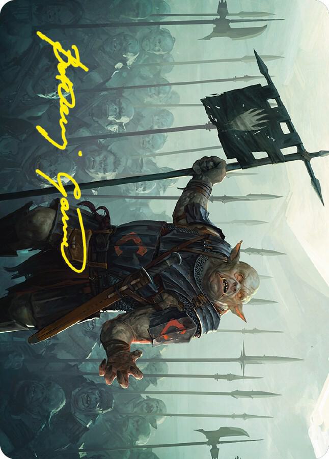 Ugluk of the White Hand Art Card (Gold-Stamped Signature) (27) [Universes Beyond: The Lord of the Rings: Tales of Middle-earth Art Series]