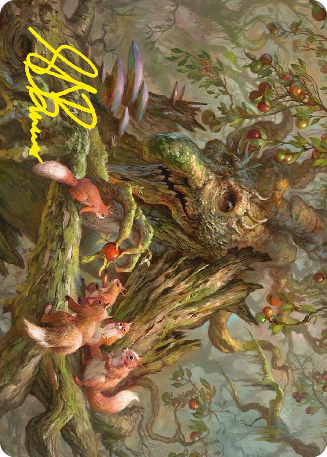 Generous Ent Art Card (Gold-Stamped Signature) (11) [Universes Beyond: The Lord of the Rings: Tales of Middle-earth Art Series]
