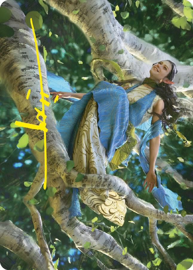 Arwen Undomiel Art Card (Gold-Stamped Signature) (13) [Universes Beyond: The Lord of the Rings: Tales of Middle-earth Art Series]