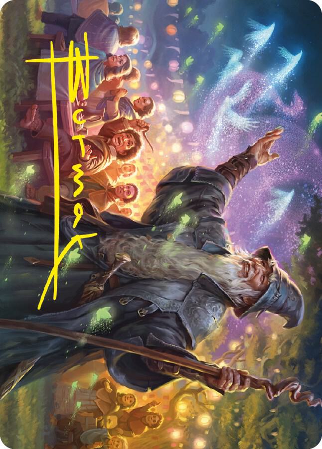 Gandalf, Friend of the Shire Art Card (Gold-Stamped Signature) (5) [Universes Beyond: The Lord of the Rings: Tales of Middle-earth Art Series]