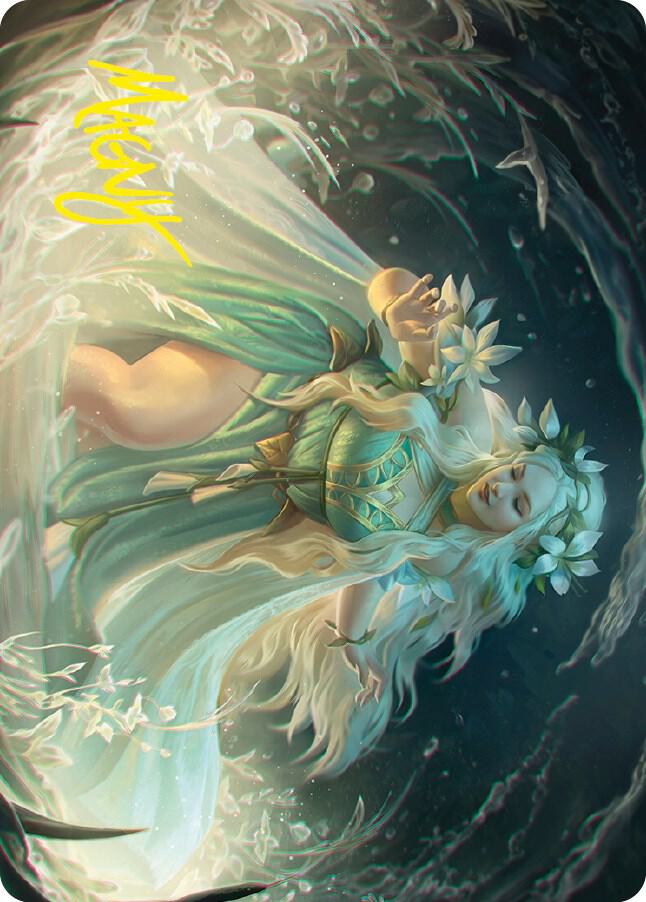 Goldberry, River-Daughter Art Card (Gold-Stamped Signature) (6) [Universes Beyond: The Lord of the Rings: Tales of Middle-earth Art Series]