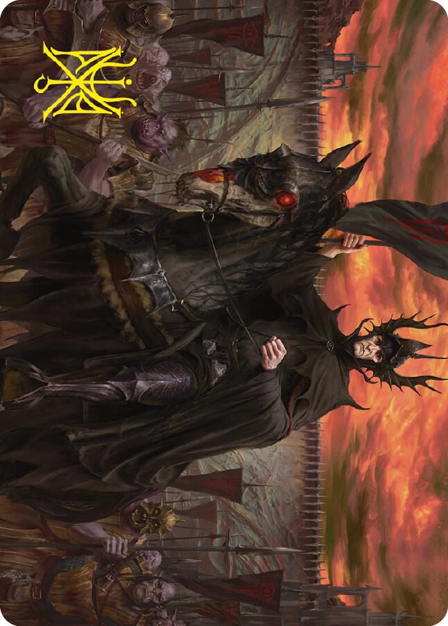 The Mouth of Sauron Art Card (Gold-Stamped Signature) (18) [Universes Beyond: The Lord of the Rings: Tales of Middle-earth Art Series]