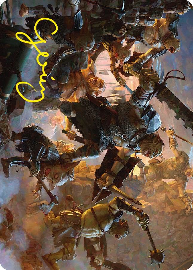 Thrill of Possibility Art Card (Gold-Stamped Signature) (71) [Universes Beyond: The Lord of the Rings: Tales of Middle-earth Art Series]