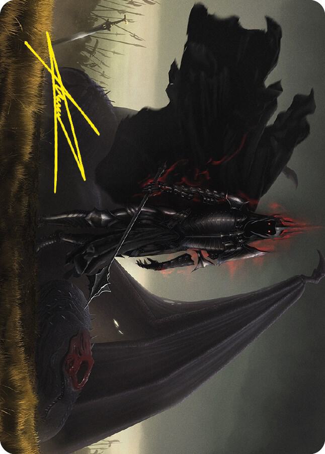 Witch-king of Angmar Art Card (Gold-Stamped Signature) (43) [Universes Beyond: The Lord of the Rings: Tales of Middle-earth Art Series]