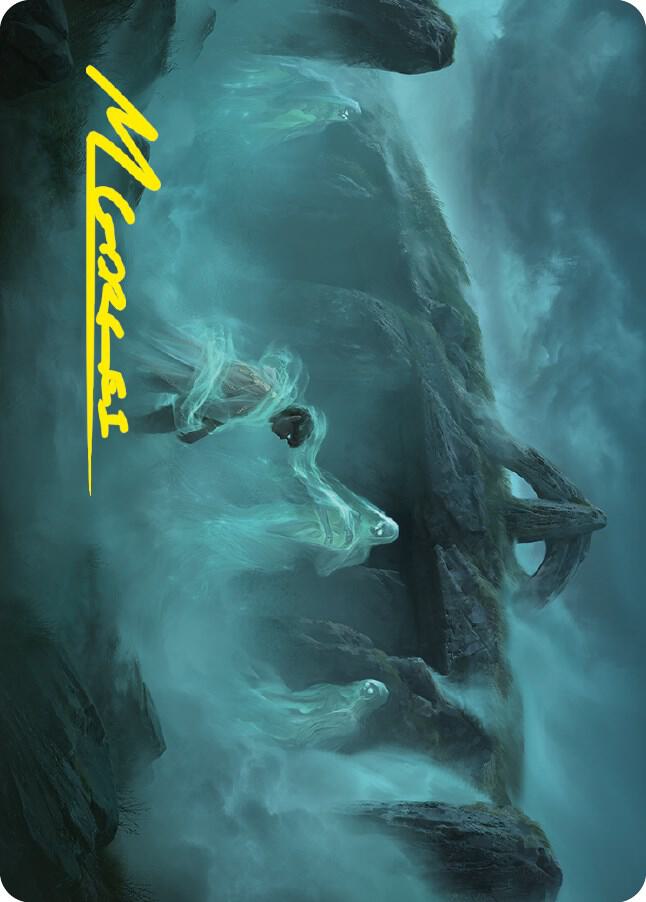 Fog on the Barrow-Downs Art Card (Gold-Stamped Signature) (2) [Universes Beyond: The Lord of the Rings: Tales of Middle-earth Art Series]