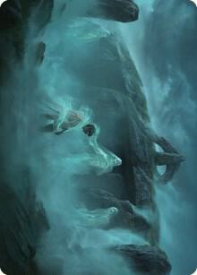 Fog on the Barrow-Downs Art Card (2) [Universes Beyond: The Lord of the Rings: Tales of Middle-earth Art Series]