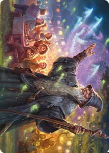 Gandalf, Friend of the Shire Art Card (5) [Universes Beyond: The Lord of the Rings: Tales of Middle-earth Art Series]