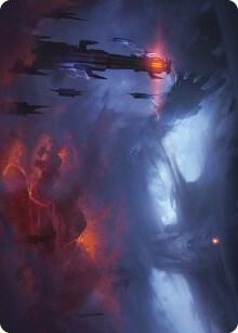 Shadow of the Enemy Art Card (8) [Universes Beyond: The Lord of the Rings: Tales of Middle-earth Art Series]