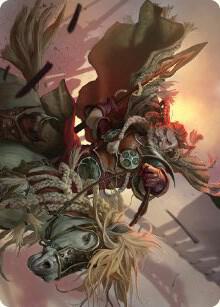 Eomer of the Riddermark Art Card (9) [Universes Beyond: The Lord of the Rings: Tales of Middle-earth Art Series]