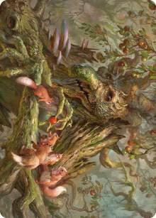 Generous Ent Art Card (11) [Universes Beyond: The Lord of the Rings: Tales of Middle-earth Art Series]