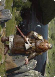Mirrormere Guardian Art Card (12) [Universes Beyond: The Lord of the Rings: Tales of Middle-earth Art Series]