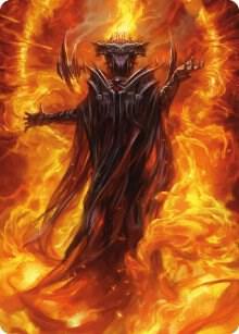 Sauron, the Dark Lord Art Card (21) [Universes Beyond: The Lord of the Rings: Tales of Middle-earth Art Series]