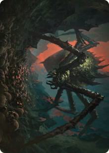 Shelob, Child of Ungoliant Art Card (23) [Universes Beyond: The Lord of the Rings: Tales of Middle-earth Art Series]