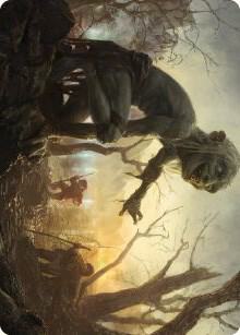Smeagol, Helpful Guide Art Card (24) [Universes Beyond: The Lord of the Rings: Tales of Middle-earth Art Series]