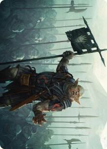 Ugluk of the White Hand Art Card (27) [Universes Beyond: The Lord of the Rings: Tales of Middle-earth Art Series]
