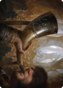 Horn of Gondor Art Card (29) [Universes Beyond: The Lord of the Rings: Tales of Middle-earth Art Series]