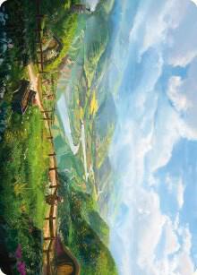 Plains Art Card (30) [Universes Beyond: The Lord of the Rings: Tales of Middle-earth Art Series]