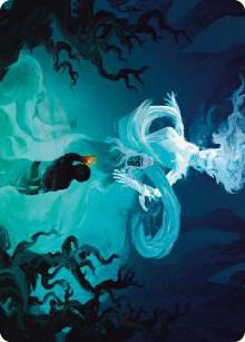 Galadriel of Lothlorien Art Card (48) [Universes Beyond: The Lord of the Rings: Tales of Middle-earth Art Series]