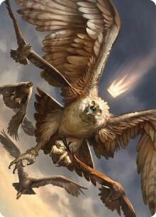 Gwaihir, Greatest of the Eagles Art Card (59) [Universes Beyond: The Lord of the Rings: Tales of Middle-earth Art Series]