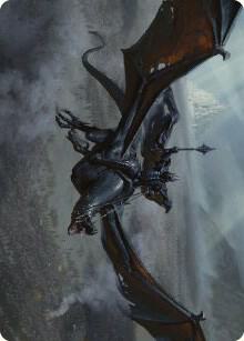 Lord of the Nazgul Art Card (64) [Universes Beyond: The Lord of the Rings: Tales of Middle-earth Art Series]