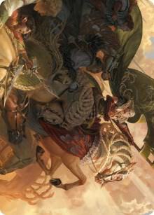 Marshal's Anthem Art Card (68) [Universes Beyond: The Lord of the Rings: Tales of Middle-earth Art Series]