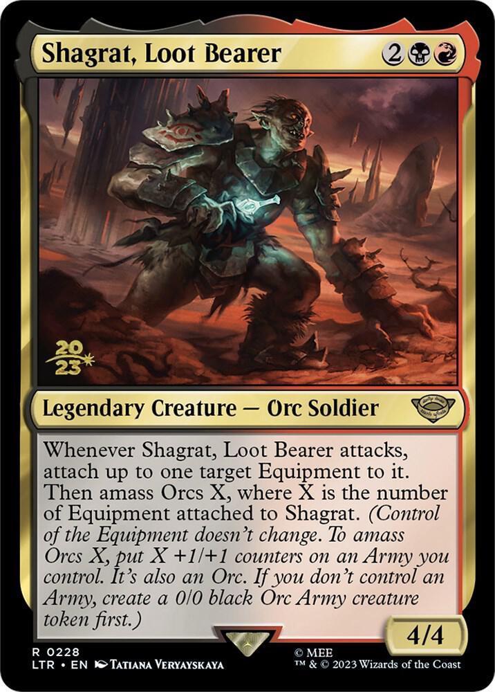 Shagrat, Loot Bearer (228) [Prerelease Cards]