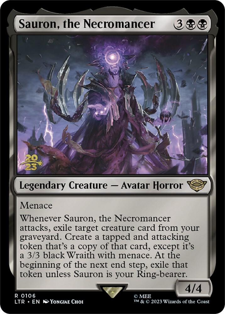Sauron, the Necromancer (106) [Prerelease Cards]