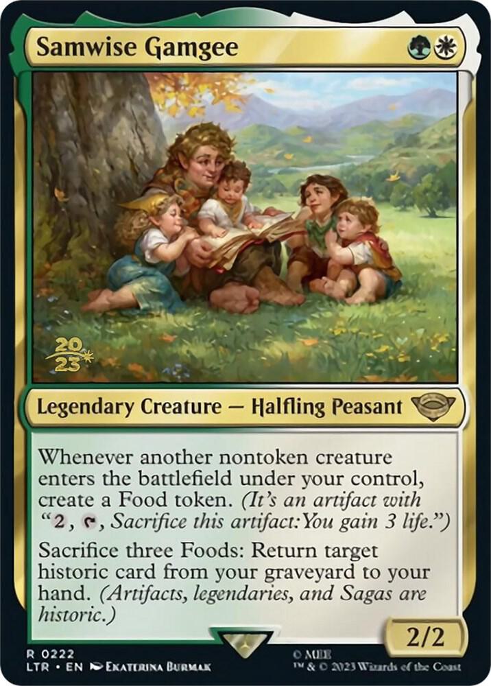 Samwise Gamgee (222) [Prerelease Cards]