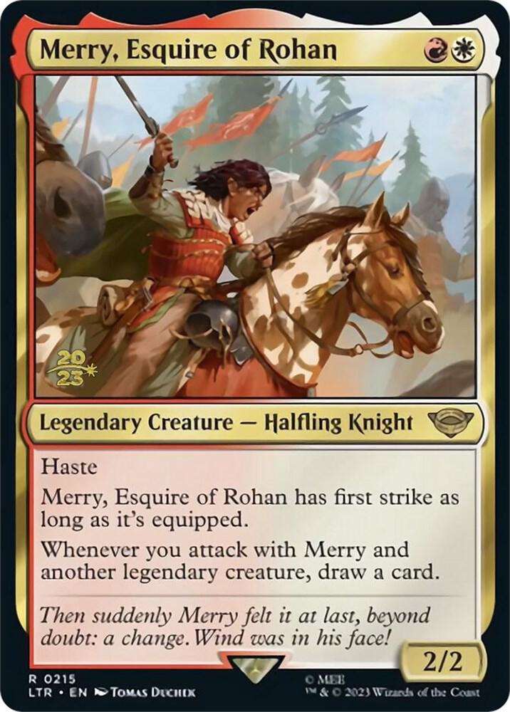 Merry, Esquire of Rohan (215) [Prerelease Cards]
