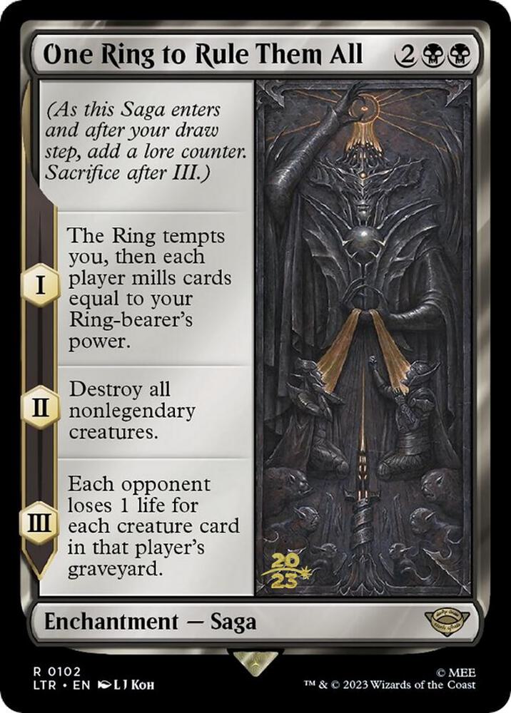One Ring to Rule Them All (102) [Prerelease Cards]
