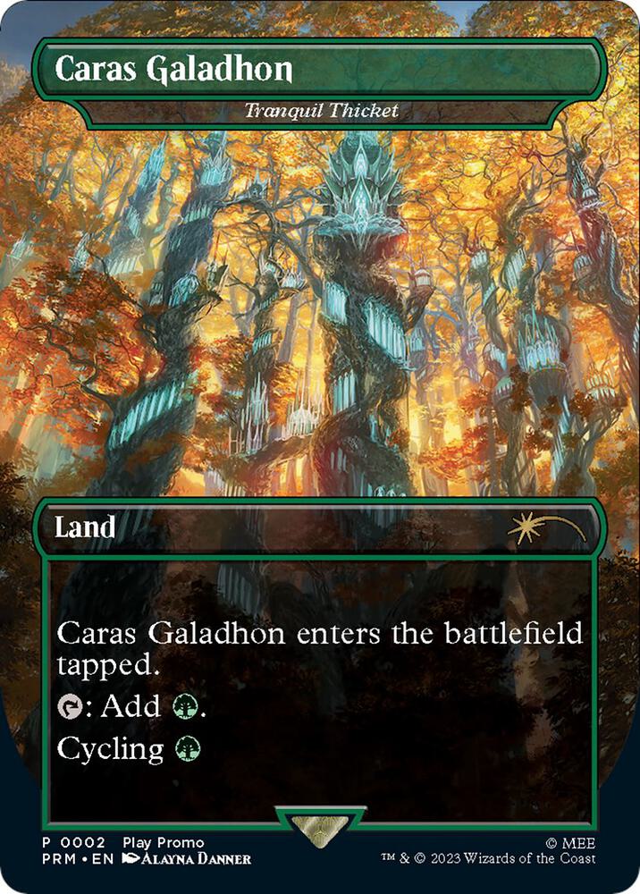 Caras Galadhon - Tranquil Thicket (2) [Play Promos] [Borderless]