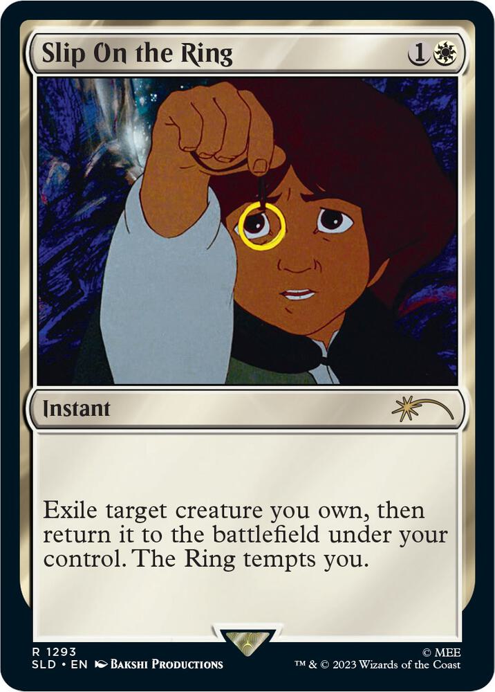 Slip on the Ring (1293) [Secret Lair Drop]